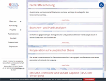 Tablet Screenshot of iegus.eu